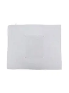 Шарф из шерсти мериноса в технике кроше Siola, серый