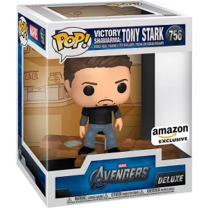 Эксклюзивная фигурка Тони Старка из серии Funko Marvel Deluxe Avengers, коричневый