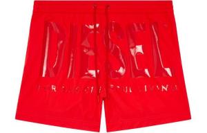 Шорты для плавания Bmbx Ken 37 с принтом denim DIESEL, красный