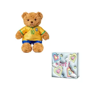 Nba баскетбольная майка плюшевые мишки куклы 25 см высотой FKOFR