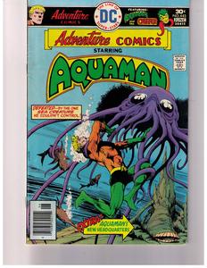 Adventure Comics Starring Aquaman No. 445 June1976 (Extra! Aquaman's New Headquarters, Vol. 42) (DC)