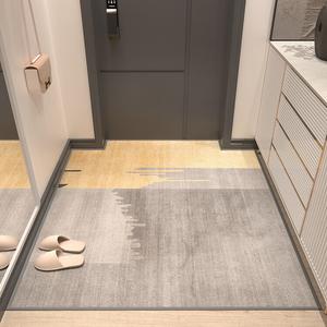 Dajiang Ковер 100х120 см для прихожей/гостиной, не скользящий, из утолщенного бельгийского велюра