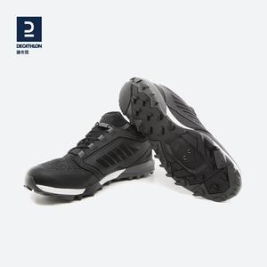 Обувь Decathlon для езды на велосипеде с замком, черный