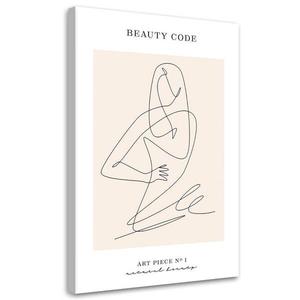 Картина арт-принт KUNSTLOFT Natural Beauty, бежевый