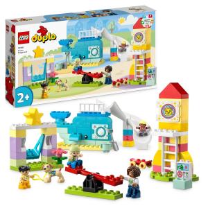 LEGO DUPLO, кубики, Город, Детская площадка мечты, 10991