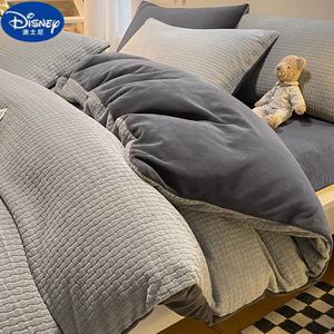 Disney Комплект постельного белья, 4 предмета, простыня, размер 180 см, для одеяла 200x230 см