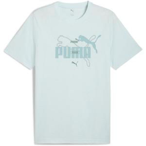 Футболка Puma Ess Logo Lab Summer Tee, синяя, мужская
