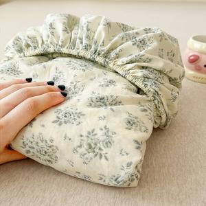 Disney Простыня на резинке 150х200 см, хлопок, цвет Spring Rose