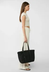 Сумка-Шоппер с бантом Stradivarius, Black