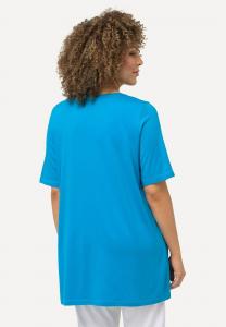 Базовая футболка Ulla Popken, цвет Mottled Green