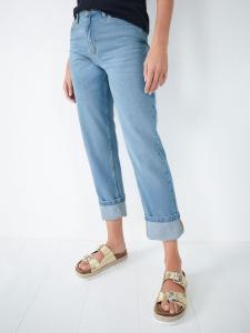 hush Прямые джинсы Agnes, Authentic Light Wash