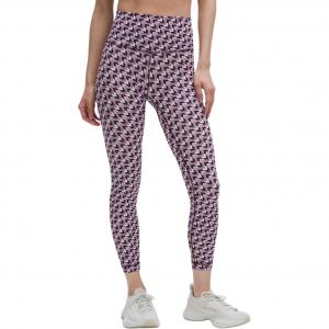 Женские леггинсы для йоги Wunder Train Lululemon, темно-фиолетовый