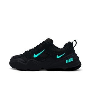 Низкие повседневные кроссовки Tech Hera унисекс, черно-зеленые Nike, Black Green