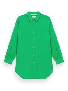 Блуза Scotch & Soda, зеленый