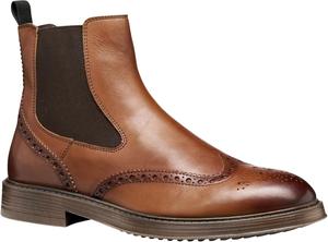 Мужские современные ботинки-анклы Geox, Cognac