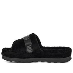 Тапочки fluff up 'black' Ugg, черный