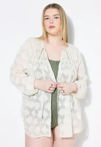 Блузка свободного кроя цвета "блестящий горошек" Studio Untold, Offwhite