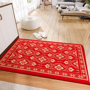 Dajiang Ковер 120x180 см для прихожей в китайском стиле, водоотталкивающий, с эффектом скребка для песка