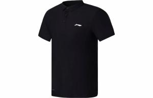 Мужская поло-рубашка LiNing Fitness Series, черная