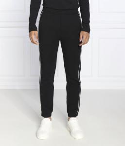 Спортивные штаны мужские Emporio Armani с лампасами, черный