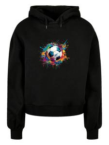Толстовка F4NT4STIC Bunte FuГџball, Black