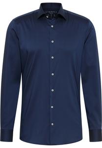Рубашка Eterna SLIM FIT, темно синий
