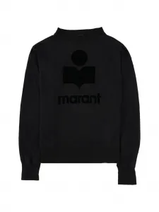 Свитшот с логотипом MARANT ÉTOILE, черный