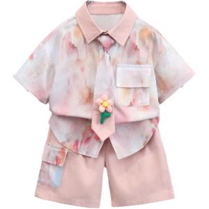 Детская повседневная спортивная куртка с лацканами средней длины PROTECTCAMEL, розовый