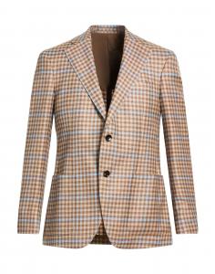 Блейзер Luigi Bianchi Mantova, коричневый