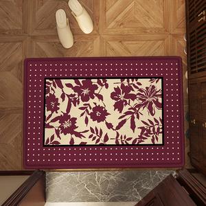 Dajiang Ковер 60x90 см для прихожей, праздничный красный, нескользящий, дизайн Huajian Weizun