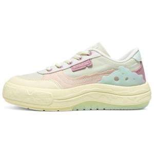 361° Нескользящие и дышащие низкие кроссовки для скейтбординга для женщин, бежевые, зеленые, розовые