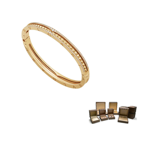 Браслет серии B.Zero1 для женщин BVLGARI, золотой