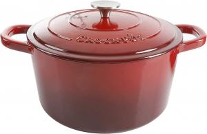 Жаровня-голландка Crock-Pot Artisan круглая чугунная 6,6 л, красный