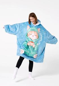 Худи Mr. GUGU & Miss GO TEA TIME HUGGIE, Blue