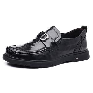 Лоферы мужские черные/коричневые Cachiotti