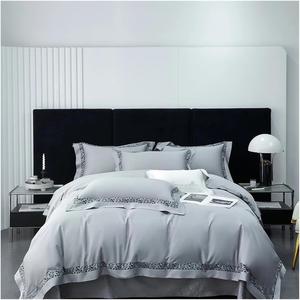 UOIO Комплект постельного белья UOIO белый египетский хлопок с ажурным кружевом