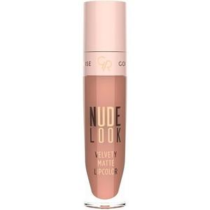 Матовая губная помада Golden Rose Nude Look Velvety Matte Lipstick 01 Just Nude