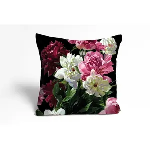 Декоративная подушка queence Цветочные ветви, наволочка без наполнителя, 1 шт. Queence, Bunt + geblümt