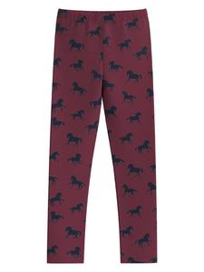 Леггинсы s.Oliver Leggings, цвет Pflaume/Dunkelblau