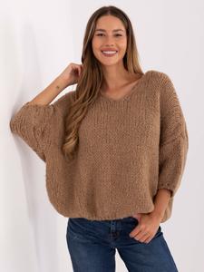 Вязаный топ Madnezz House 7703.70, коричневый