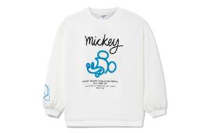 Женская толстовка Disney молочно-белого цвета Lining