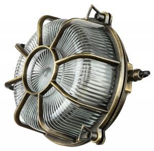 Настенный светильник Licht-Erlebnisse SIFNOS, матовая латунь - серебристо-серый - серебристо-серый