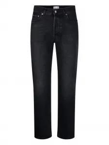 Джинсы с эффектом потертости Haikure, черный