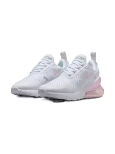 Кроссовки Air Max 270 Light/Smoke Grey/Pink Foam Nike Kids, белый