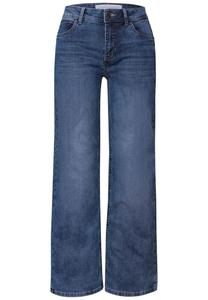 Джинсы с широкими штанинами Street One Studio, синий