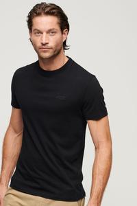 Винтажная вышитая футболка Superdry, черный