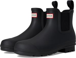 Женские оригинальные резиновые сапоги Hunter Chelsea, черный