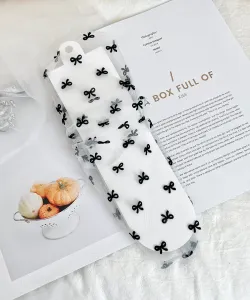 Тюлевые носки с принтом в виде лент Aimoha - Select -, цвет White