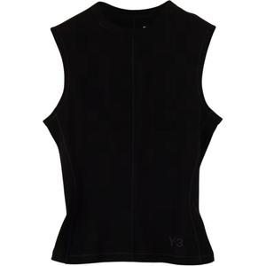 Топ Y 3 из органического хлопка Y-3, черный