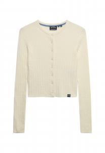 Superdry & Co Кардиган из шерсти белый